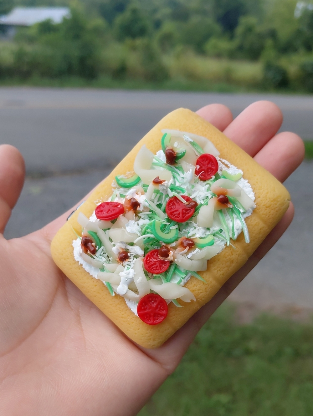 Handcrafted Chicharron Compact Mirror